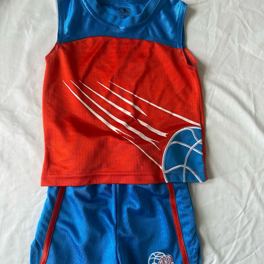 Vintage Toddler Basketball Set